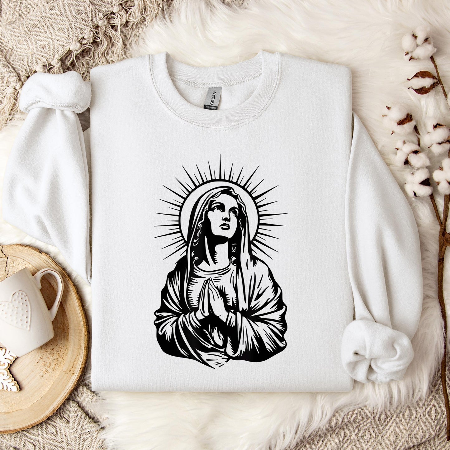 The Holy Virgin Mary 69 Sweatshirt