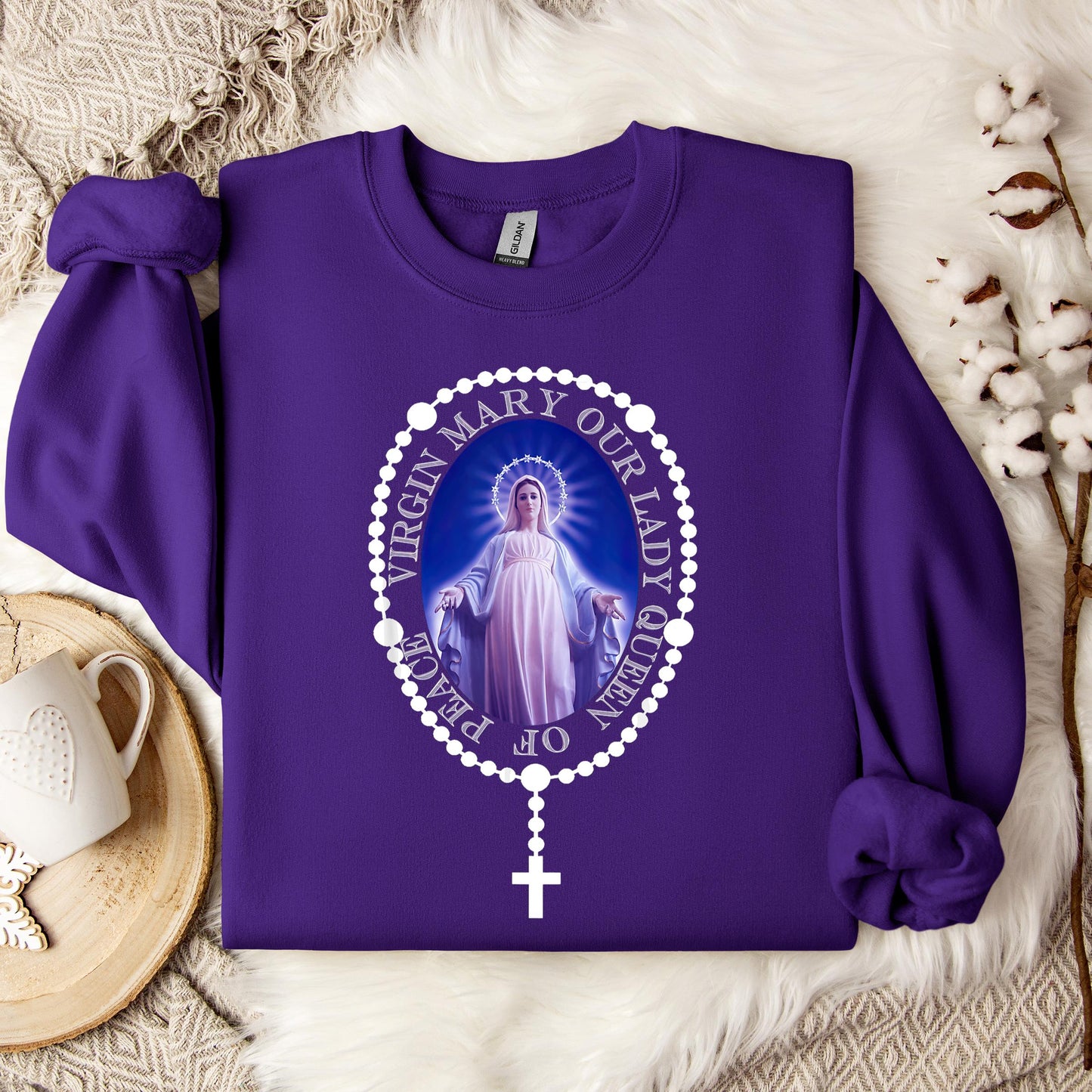 The Holy Virgin Mary 71 Sweatshirt