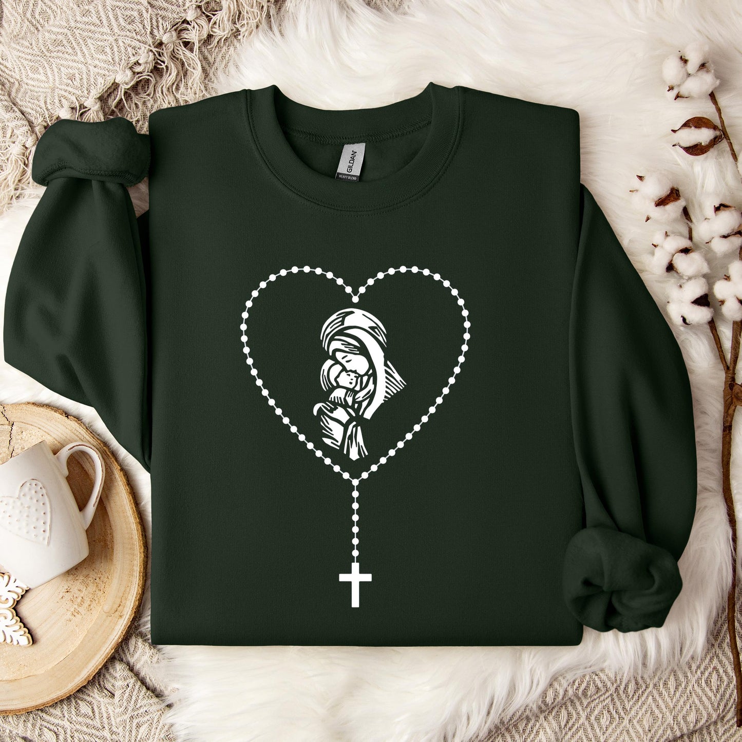 The Holy Virgin Mary 72 Sweatshirt