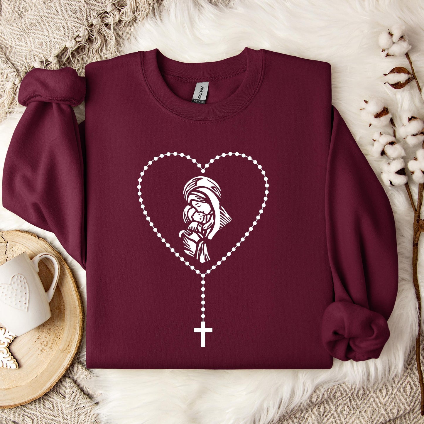 The Holy Virgin Mary 72 Sweatshirt