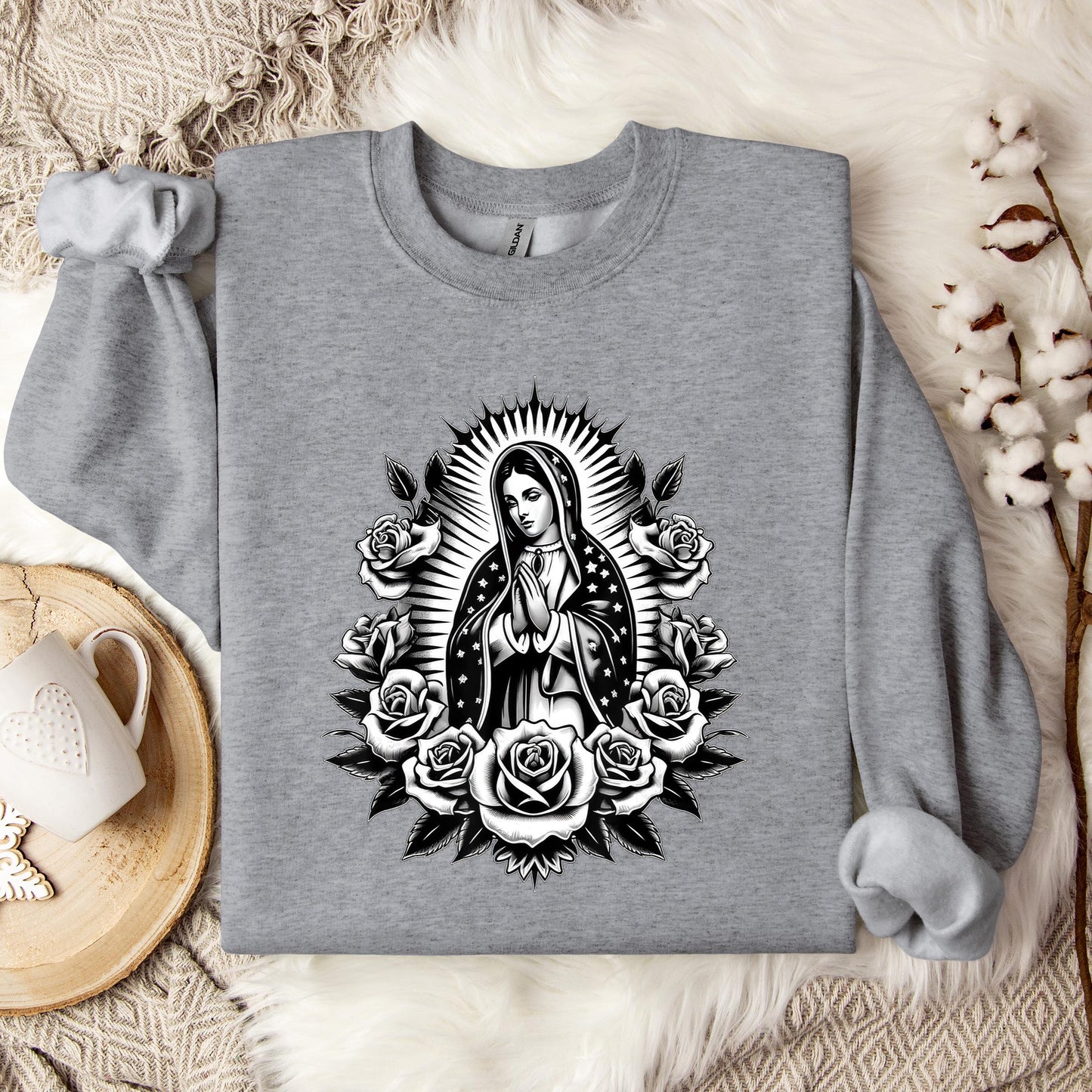 The Holy Virgin Mary 73 Sweatshirt