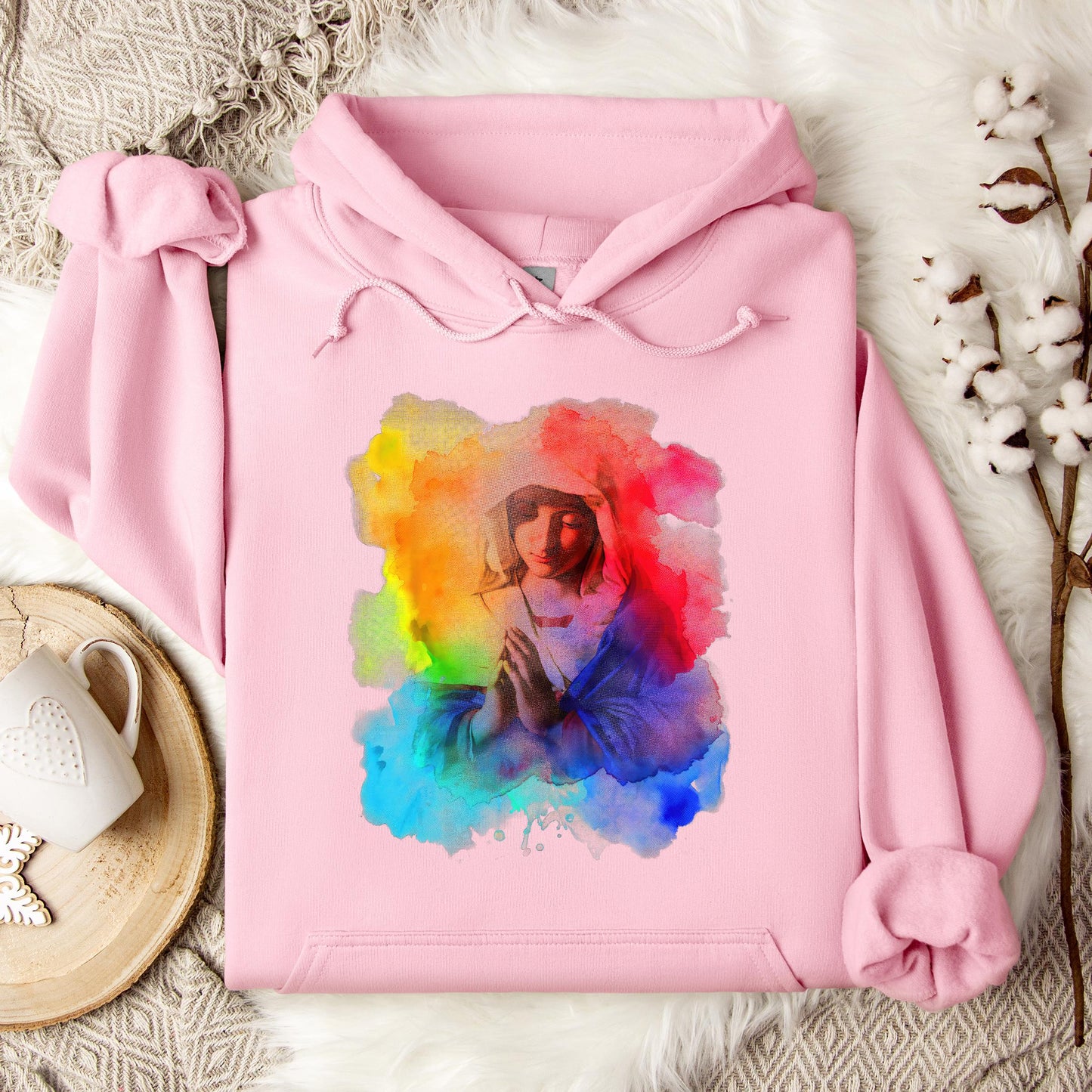 The Holy Virgin Mary 74 Hoodie
