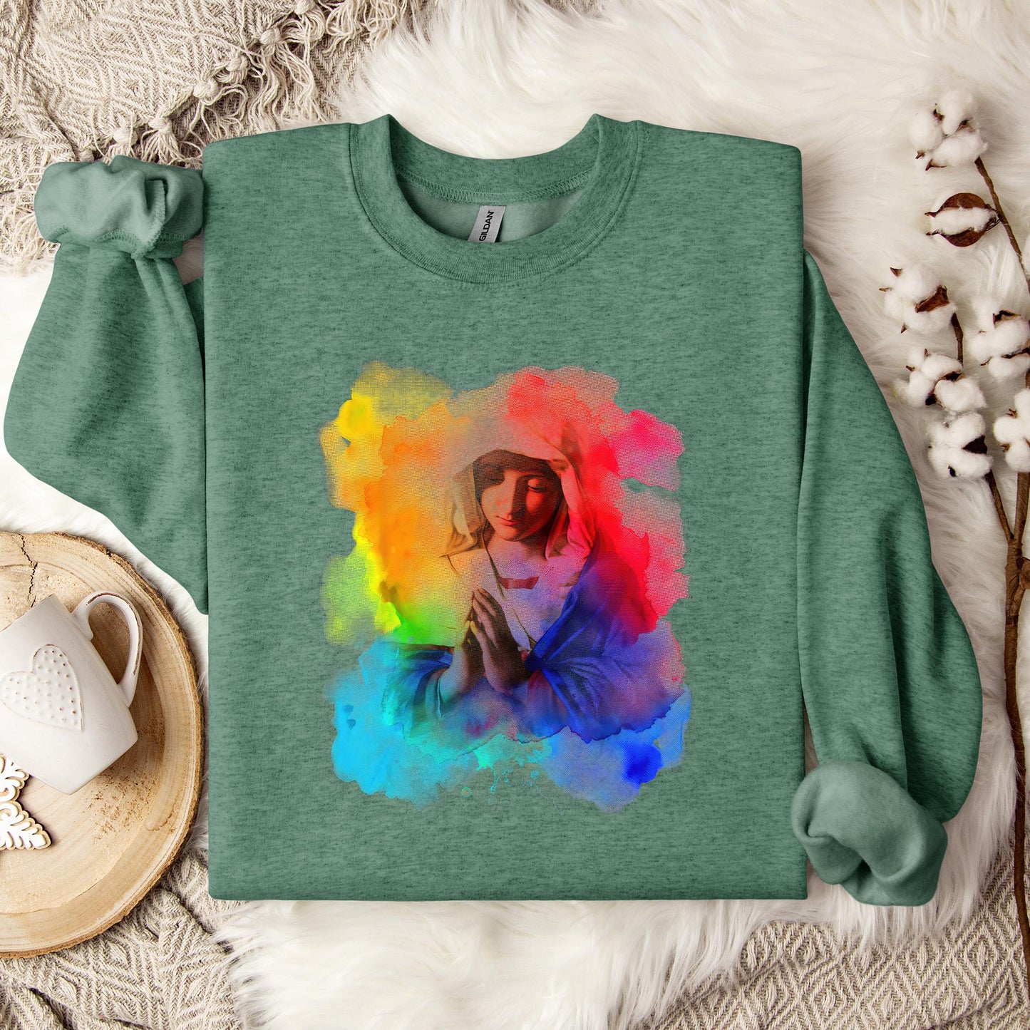 The Holy Virgin Mary 74 Sweatshirt