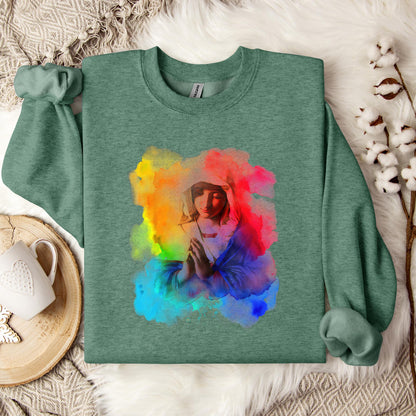 The Holy Virgin Mary 74 Sweatshirt