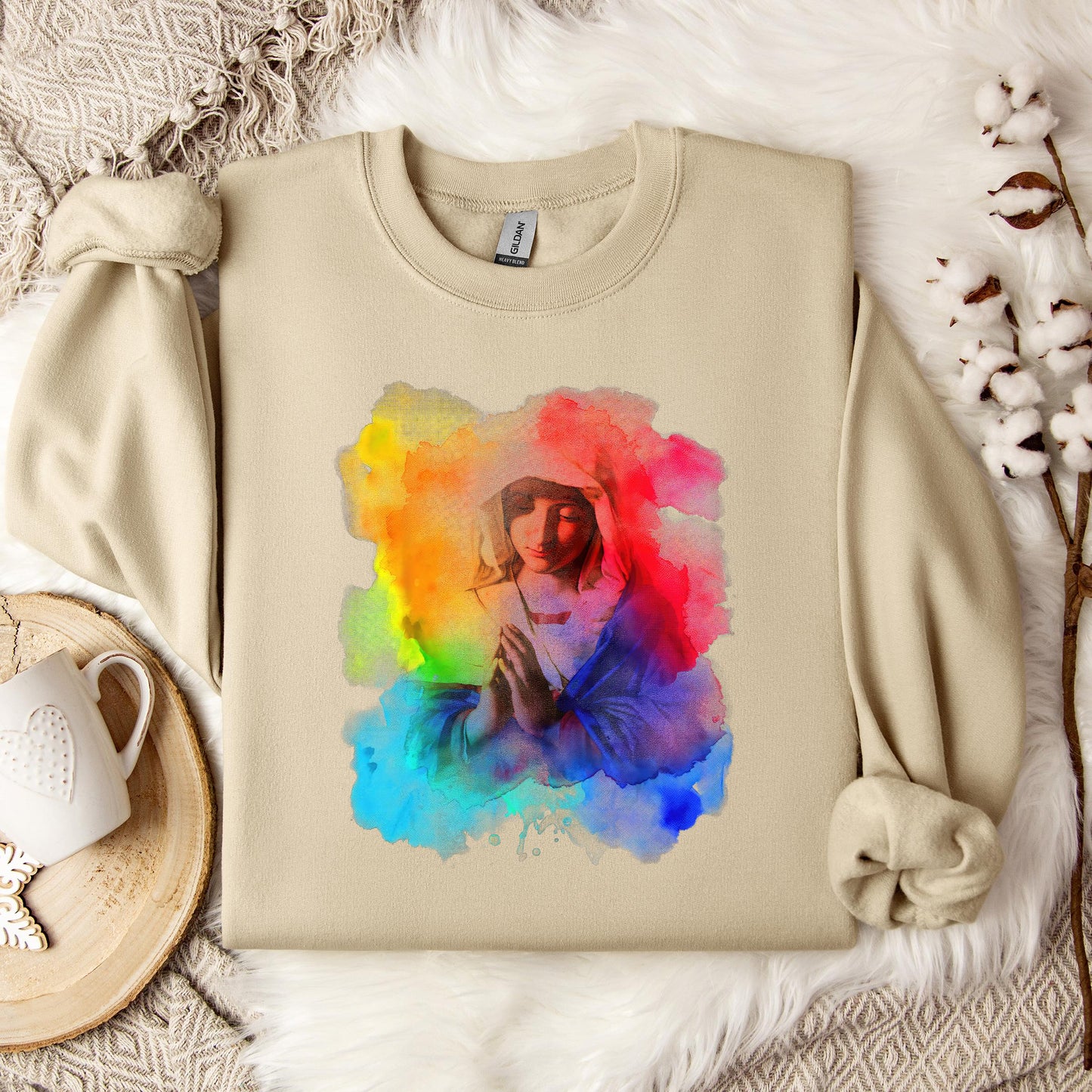 The Holy Virgin Mary 74 Sweatshirt