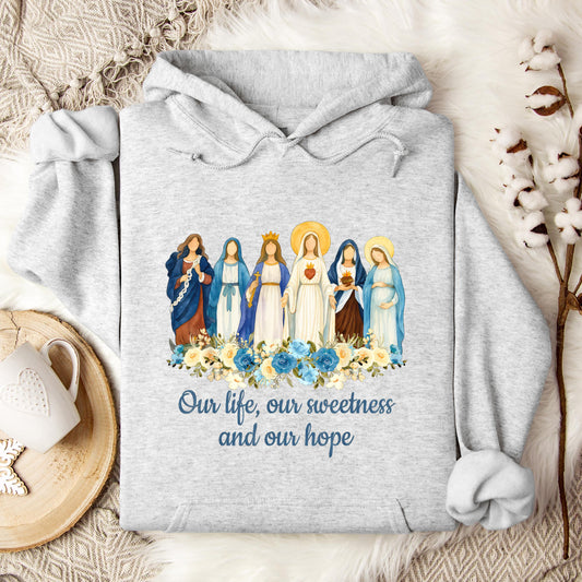 The Holy Virgin Mary 75 Hoodie