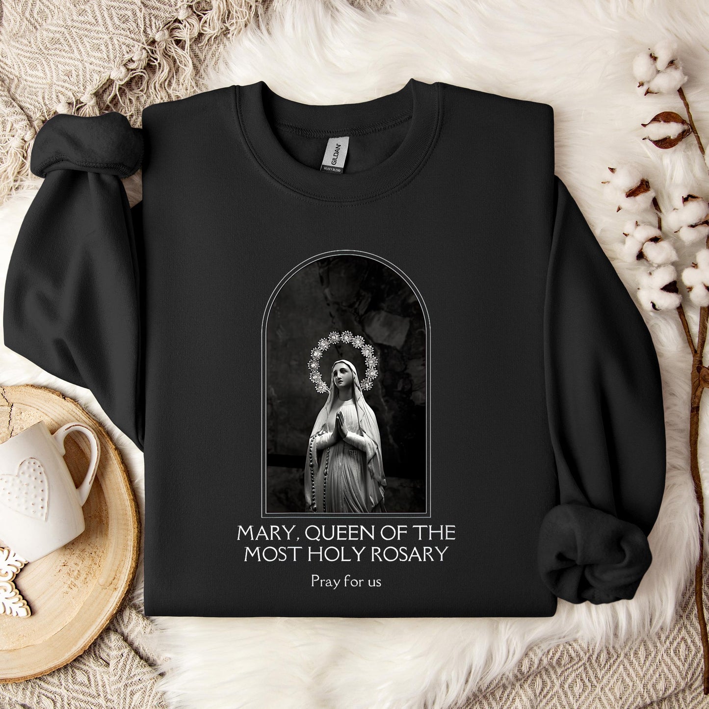 The Holy Virgin Mary 76 Sweatshirt