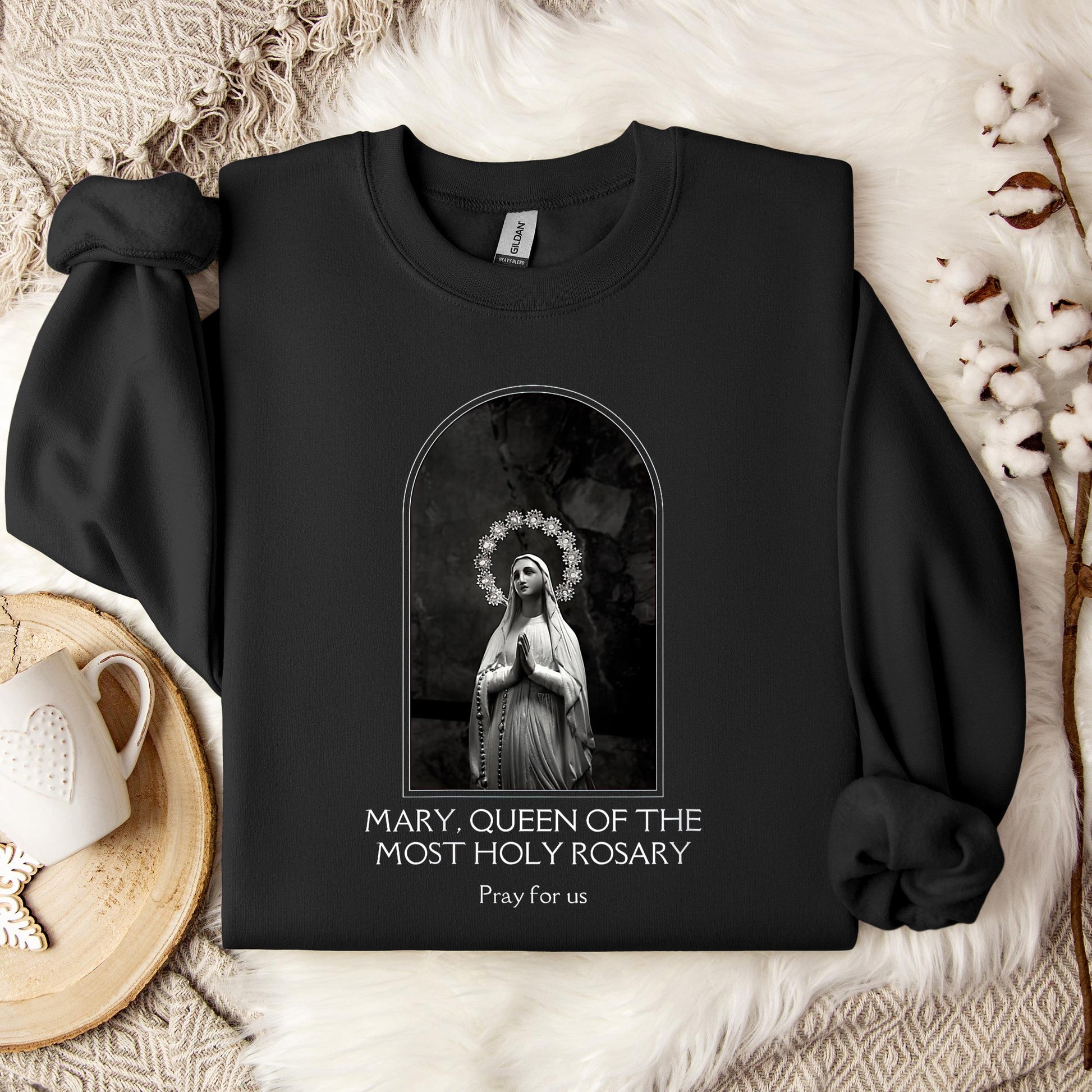 The Holy Virgin Mary 76 Sweatshirt