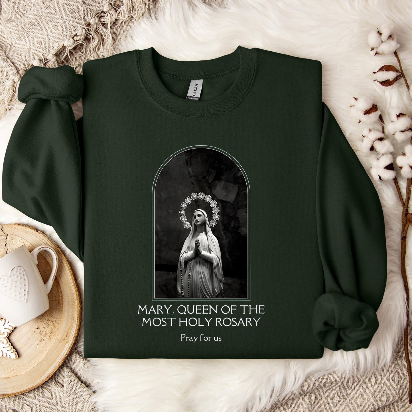 The Holy Virgin Mary 76 Sweatshirt