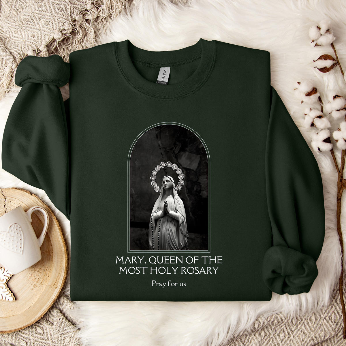 The Holy Virgin Mary 76 Sweatshirt