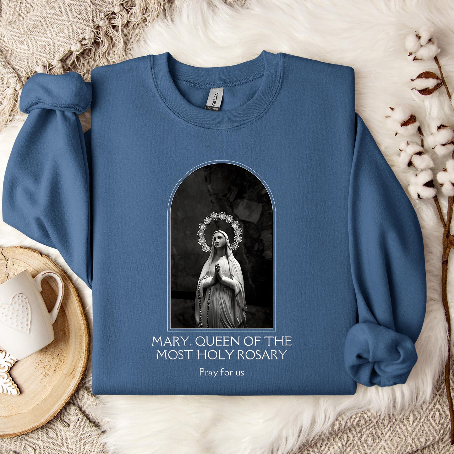 The Holy Virgin Mary 76 Sweatshirt