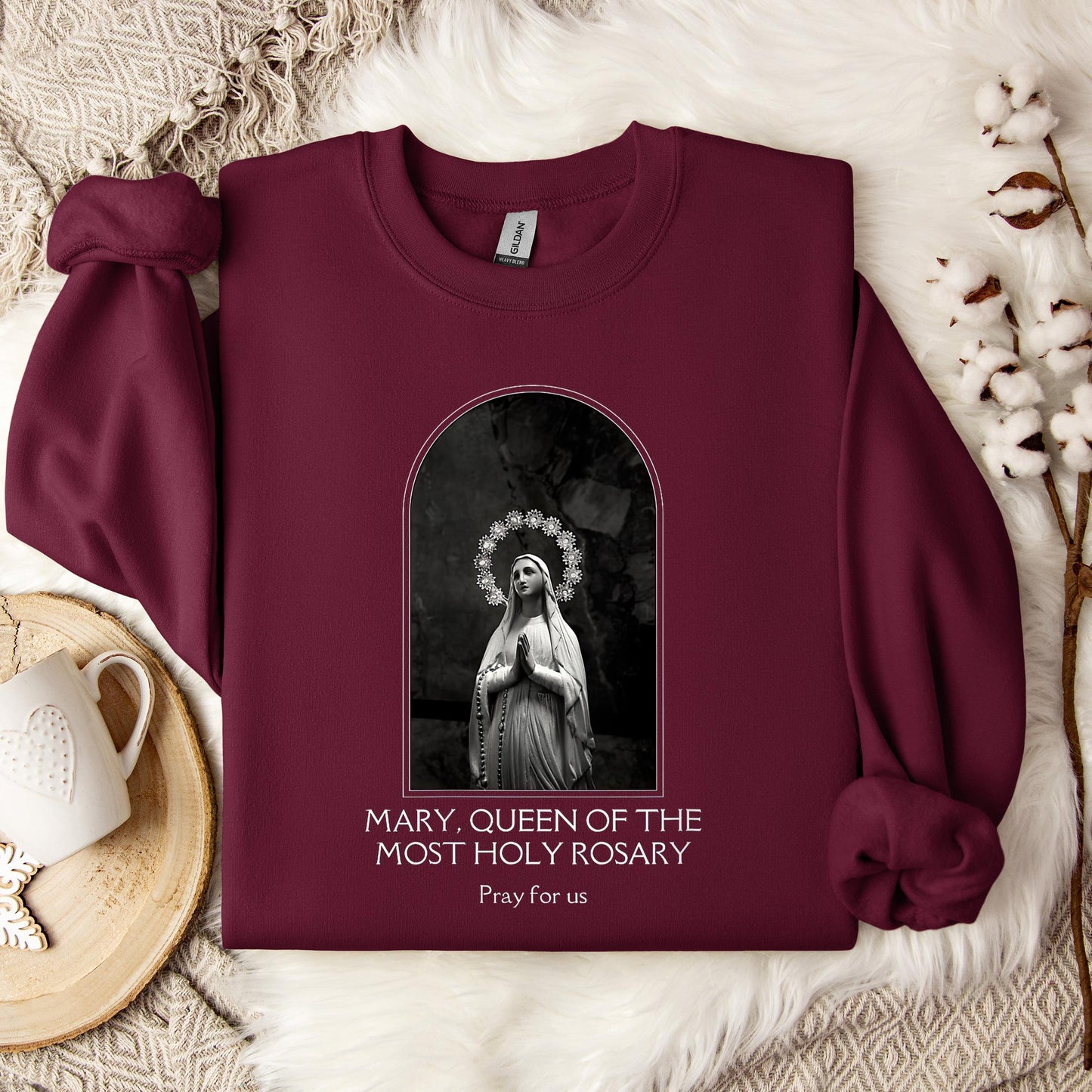 The Holy Virgin Mary 76 Sweatshirt