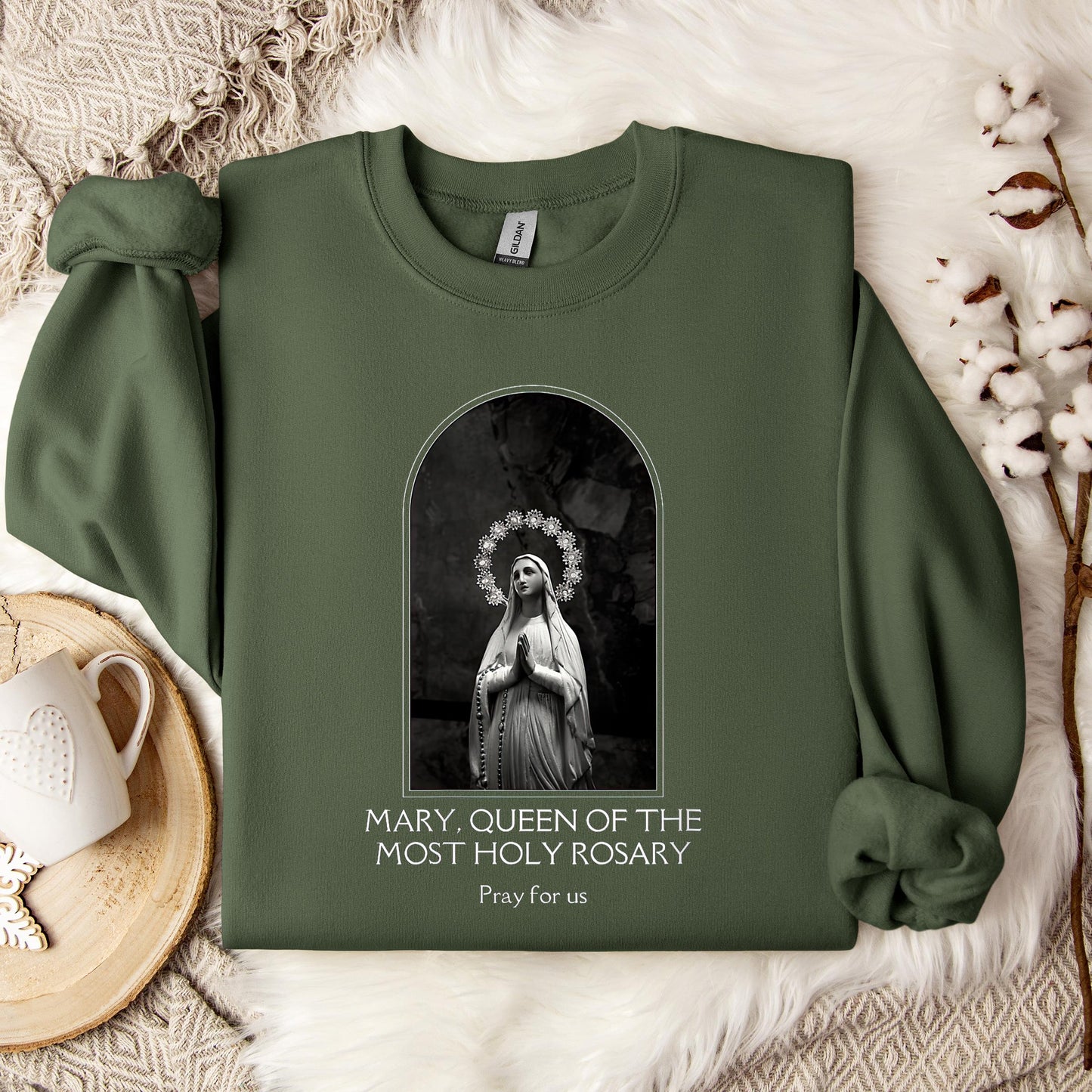 The Holy Virgin Mary 76 Sweatshirt