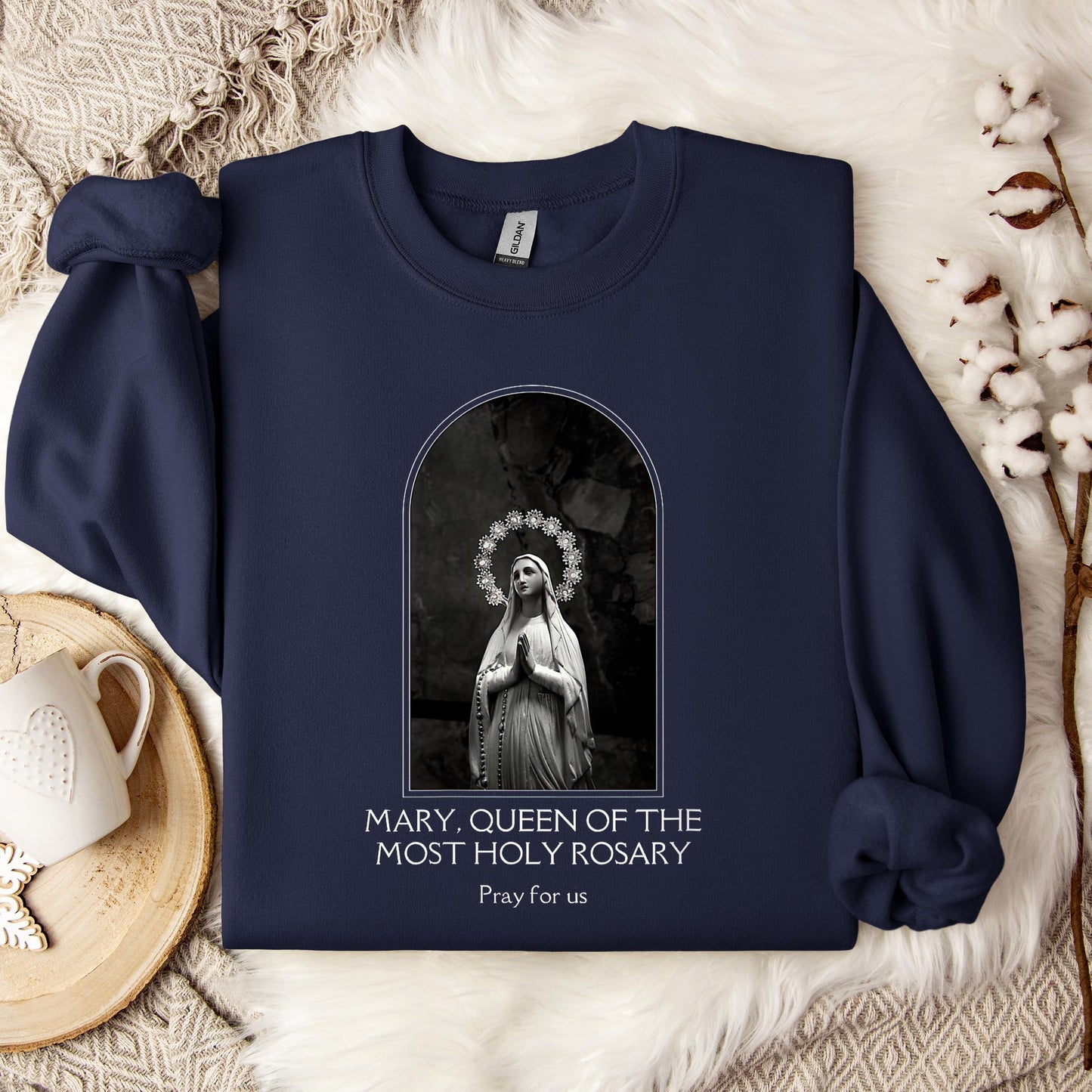 The Holy Virgin Mary 76 Sweatshirt
