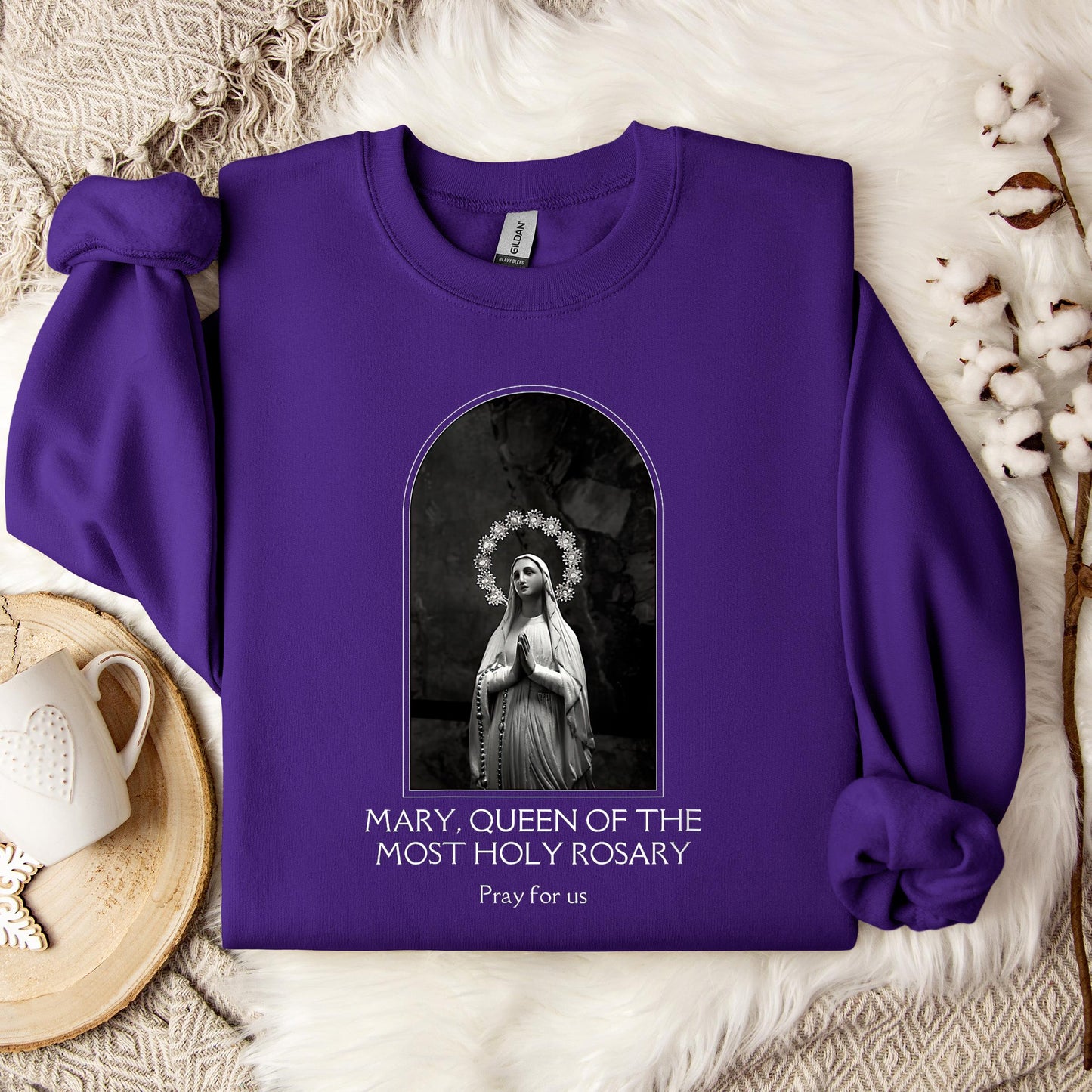 The Holy Virgin Mary 76 Sweatshirt
