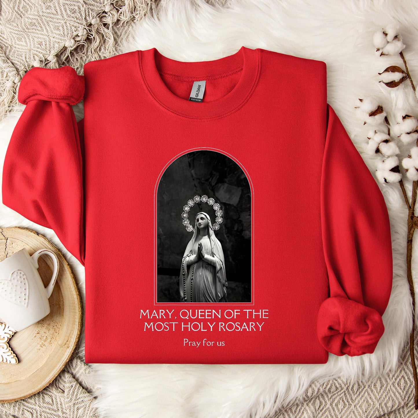 The Holy Virgin Mary 76 Sweatshirt