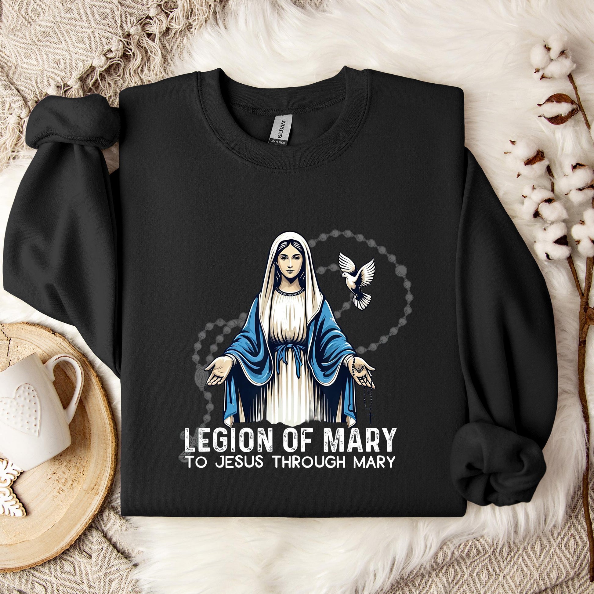The Holy Virgin Mary 77 Sweatshirt