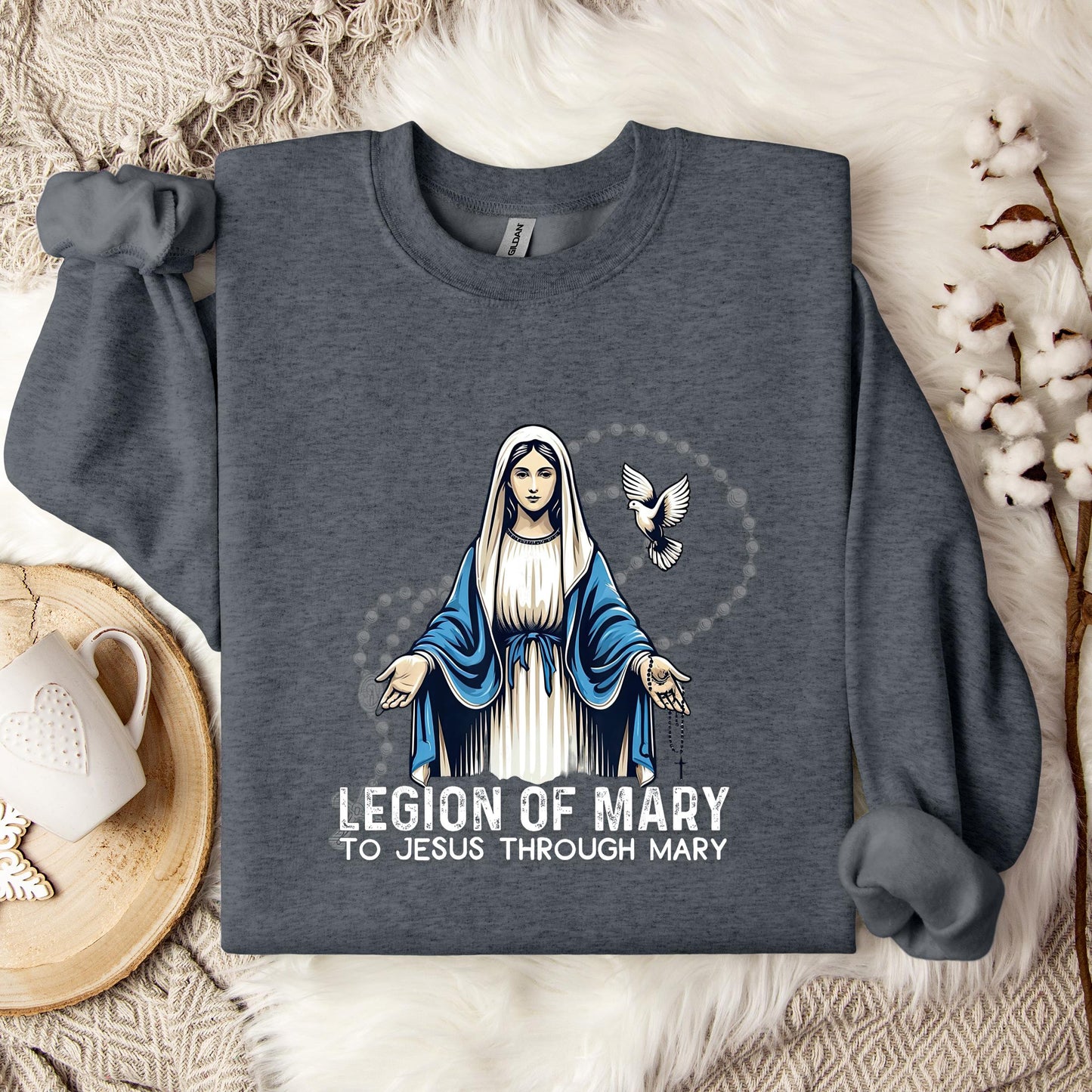The Holy Virgin Mary 77 Sweatshirt
