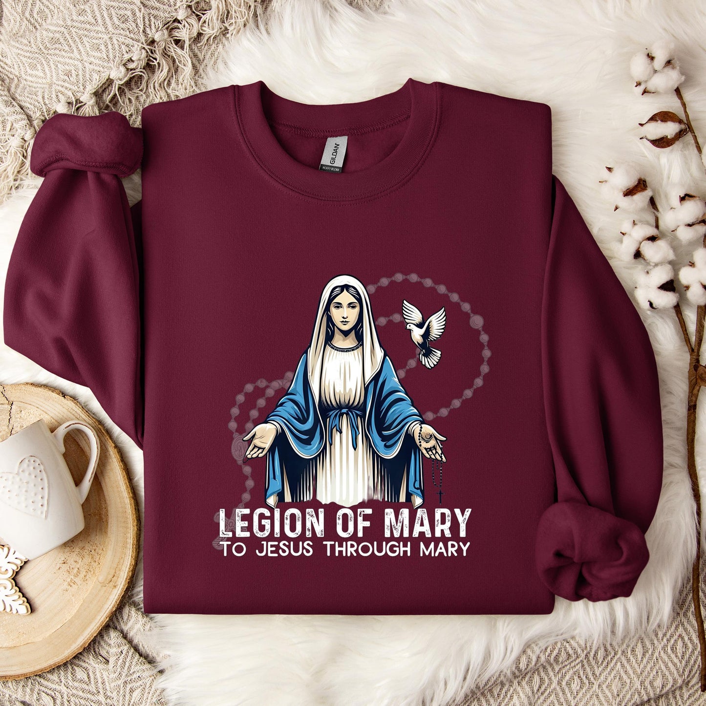 The Holy Virgin Mary 77 Sweatshirt