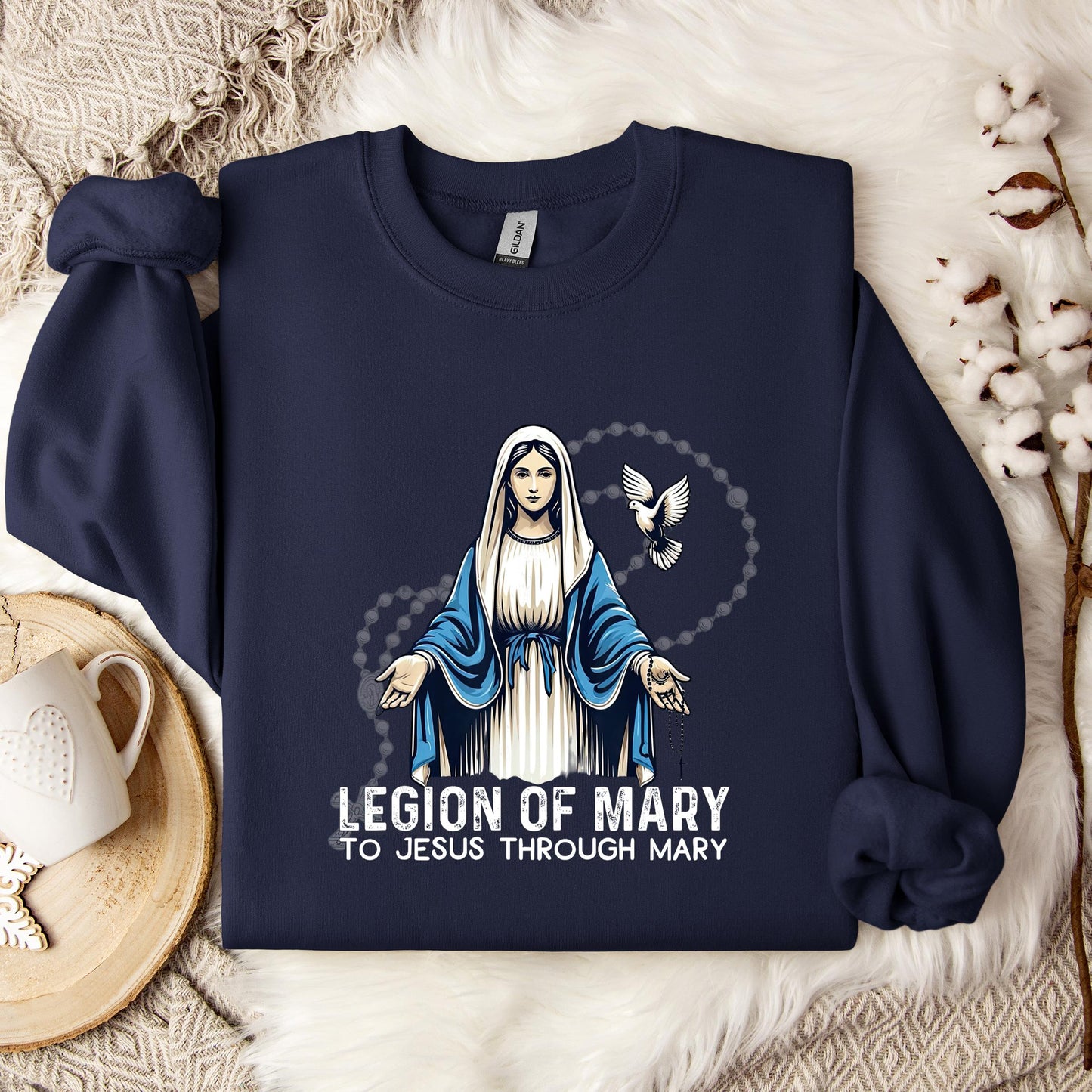 The Holy Virgin Mary 77 Sweatshirt