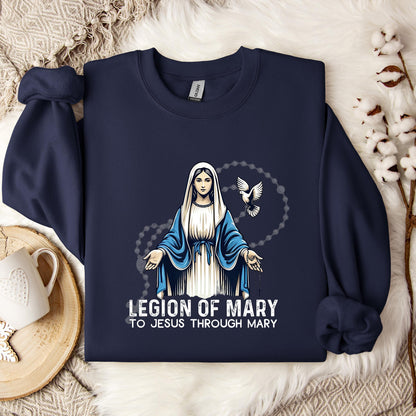 The Holy Virgin Mary 77 Sweatshirt