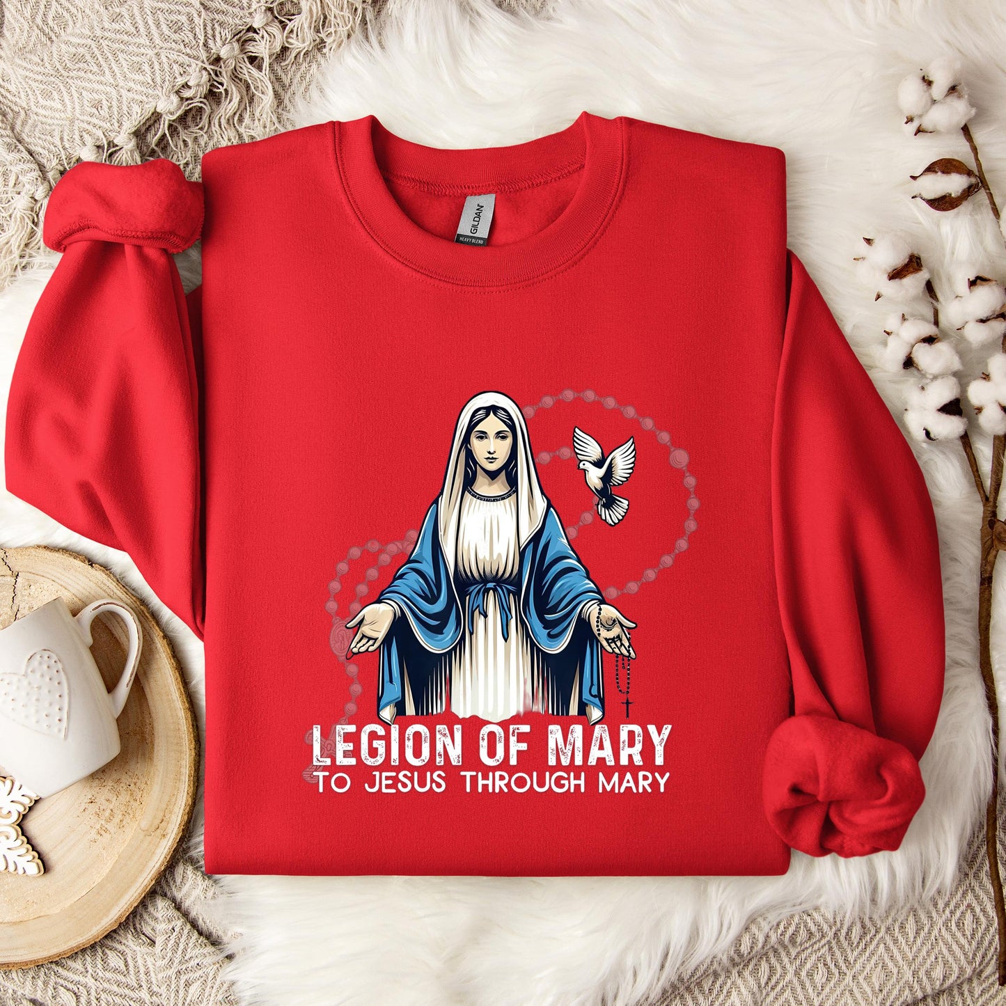 The Holy Virgin Mary 77 Sweatshirt