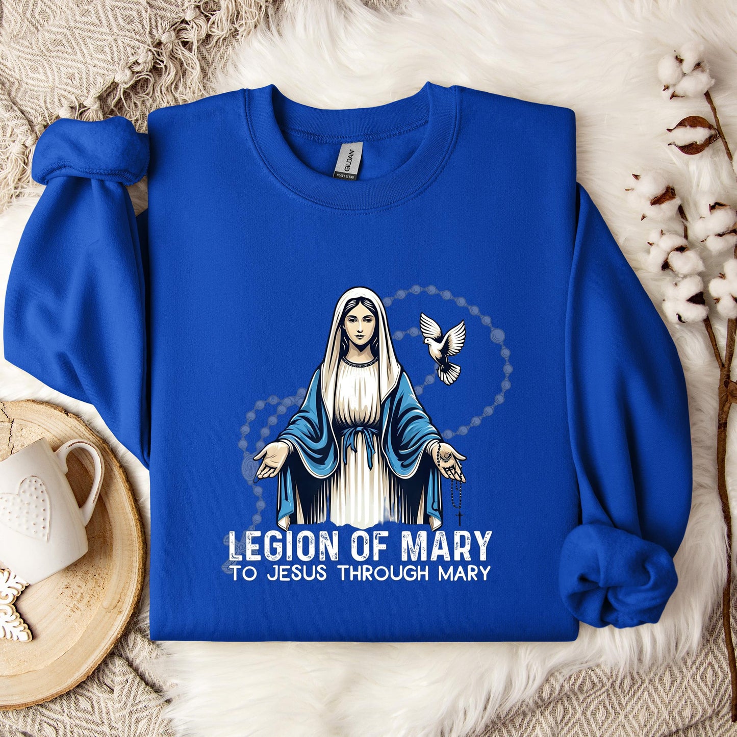 The Holy Virgin Mary 77 Sweatshirt