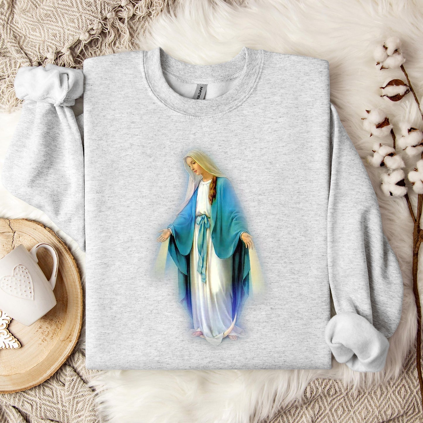 The Holy Virgin Mary 78 Sweatshirt