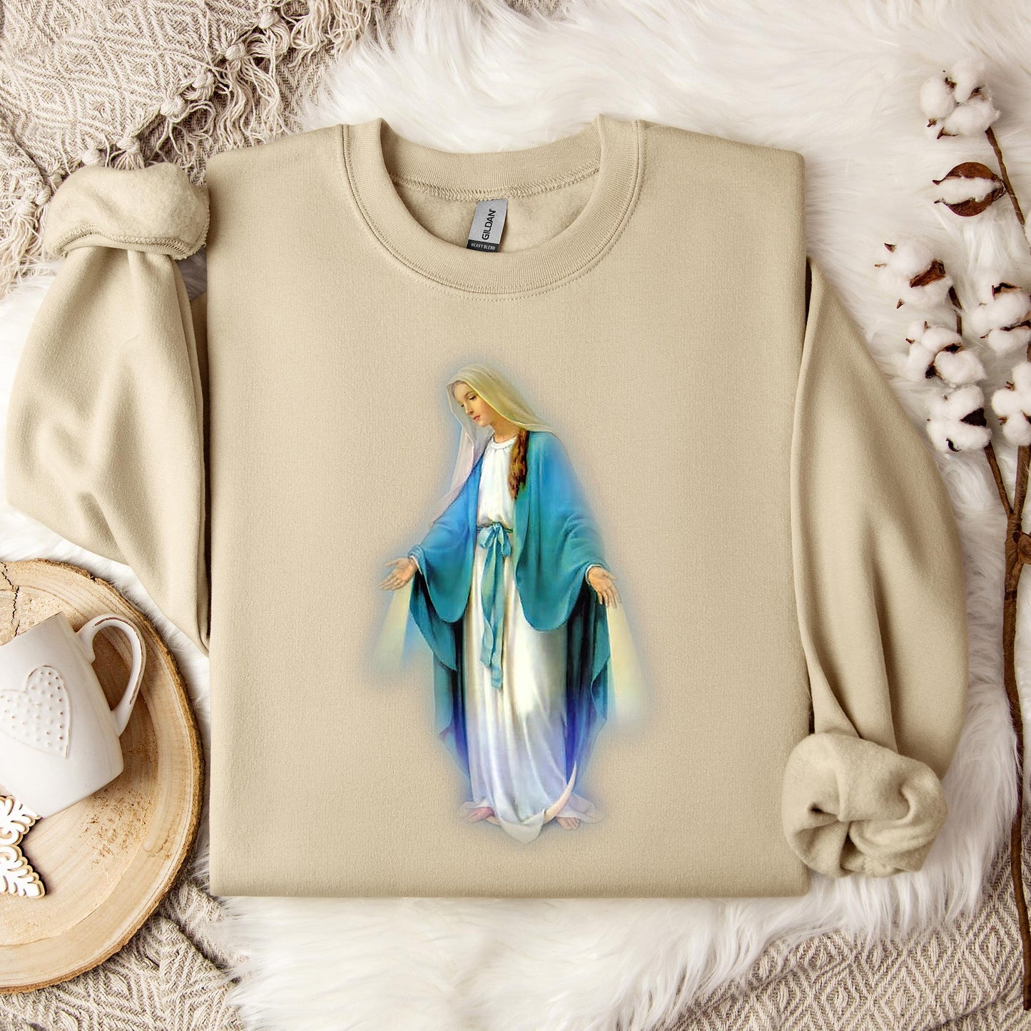 The Holy Virgin Mary 78 Sweatshirt