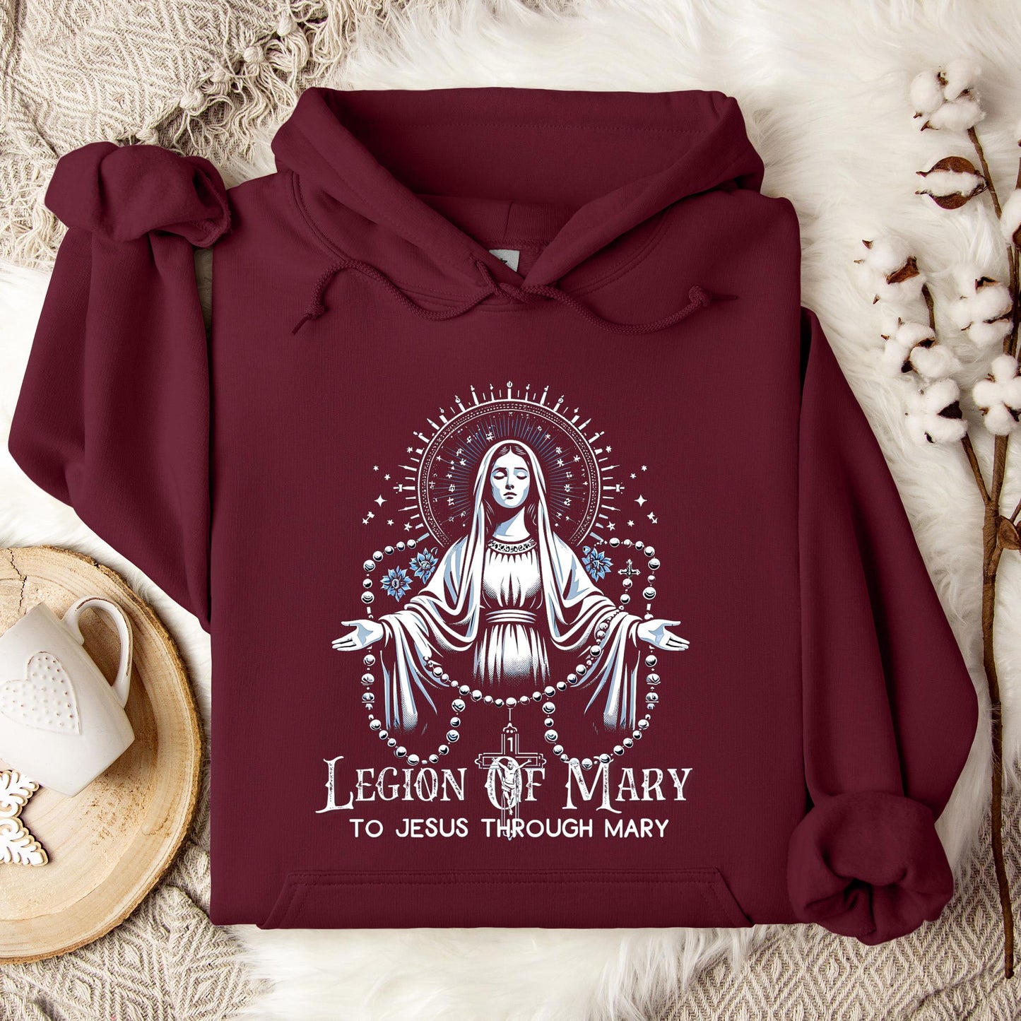 The Holy Virgin Mary 79 Hoodie