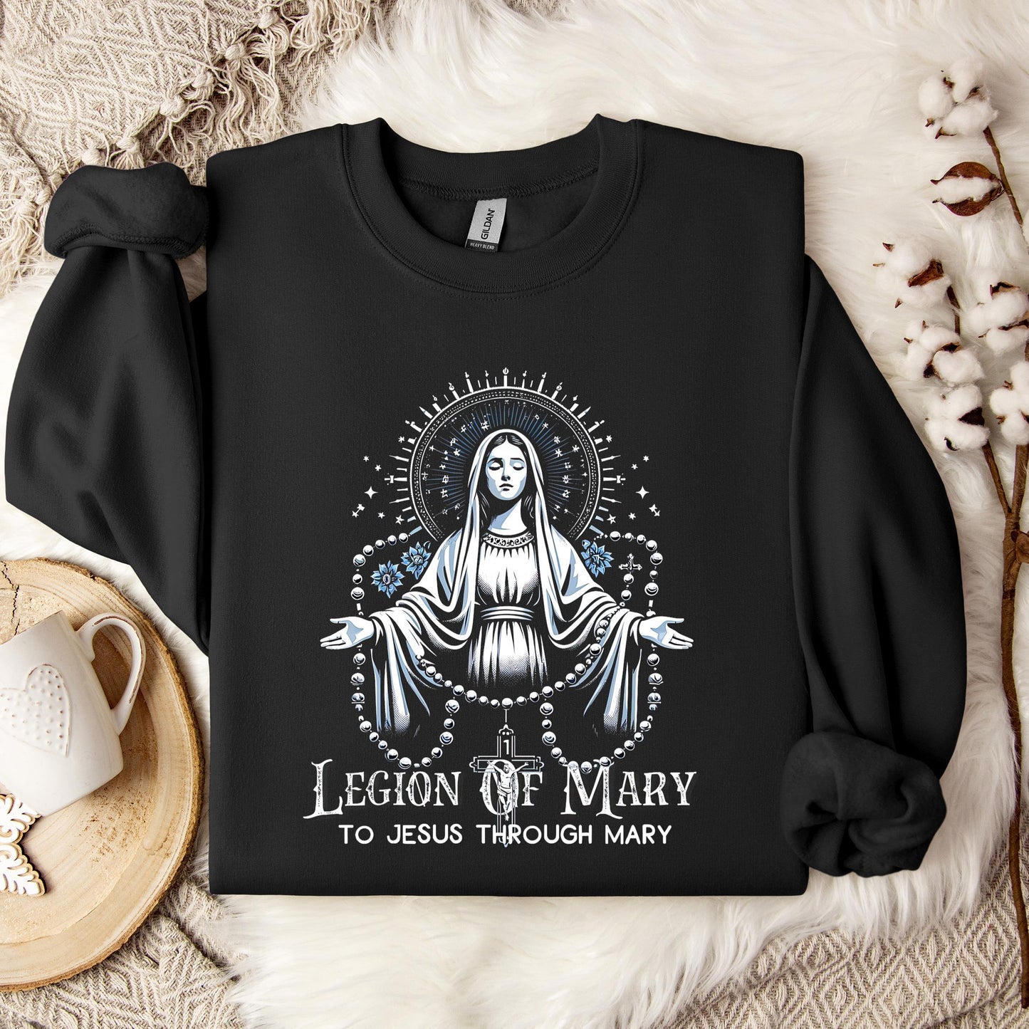 The Holy Virgin Mary 79 Sweatshirt