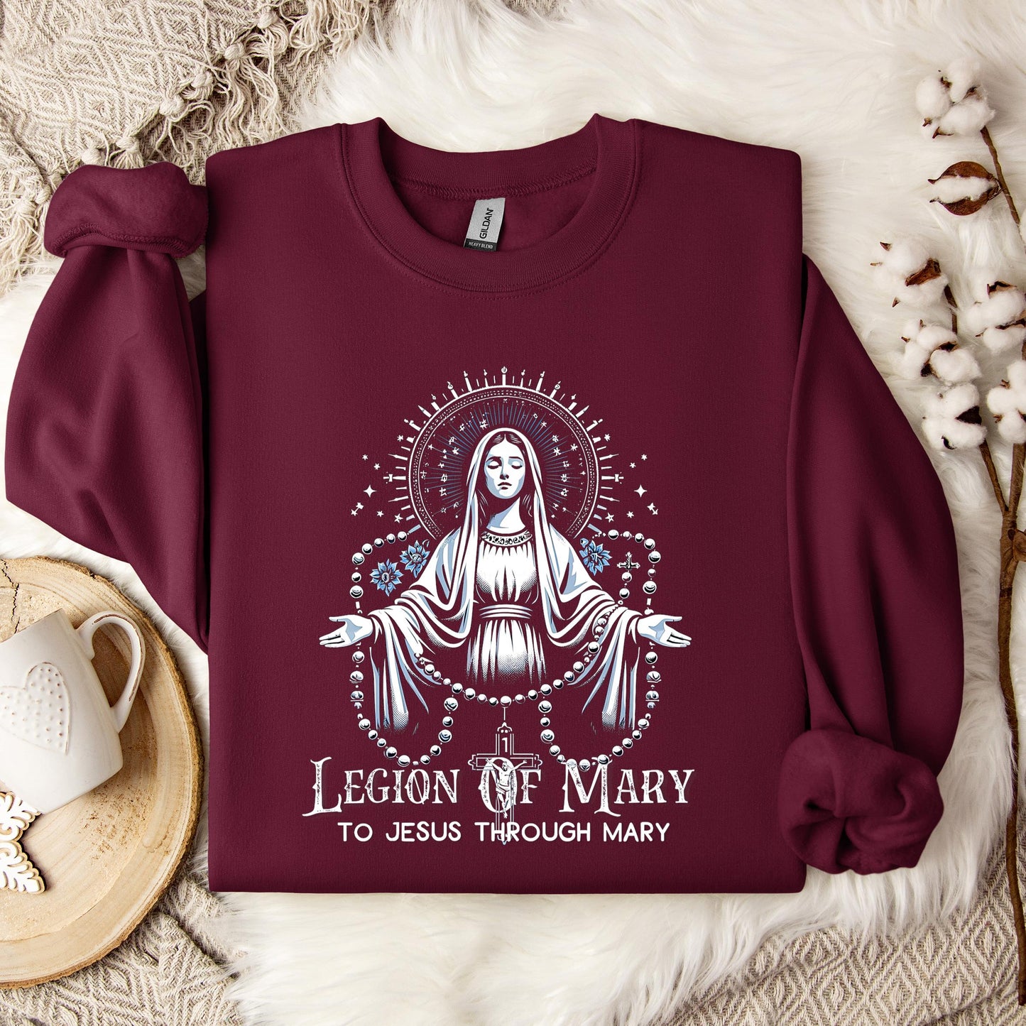 The Holy Virgin Mary 79 Sweatshirt