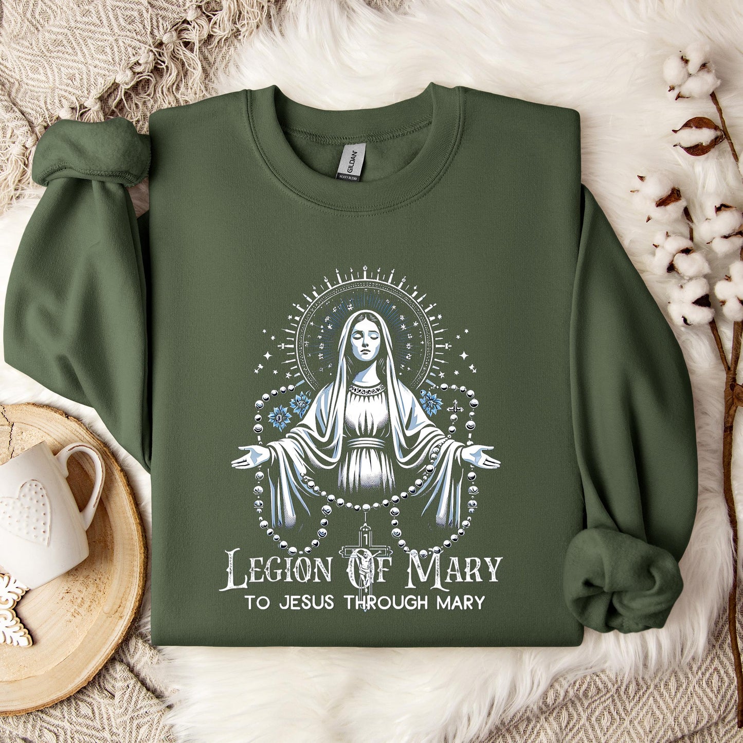 The Holy Virgin Mary 79 Sweatshirt
