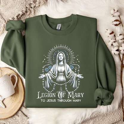 The Holy Virgin Mary 79 Sweatshirt