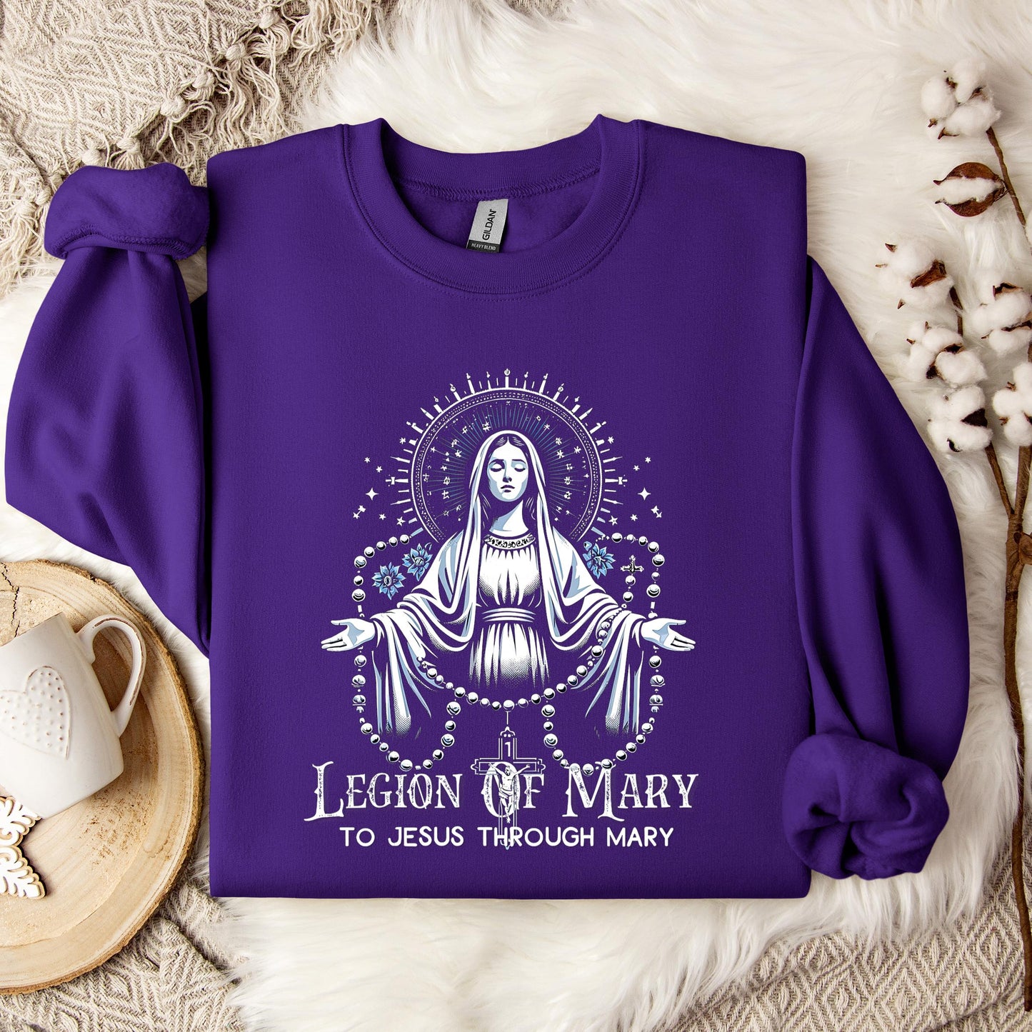 The Holy Virgin Mary 79 Sweatshirt