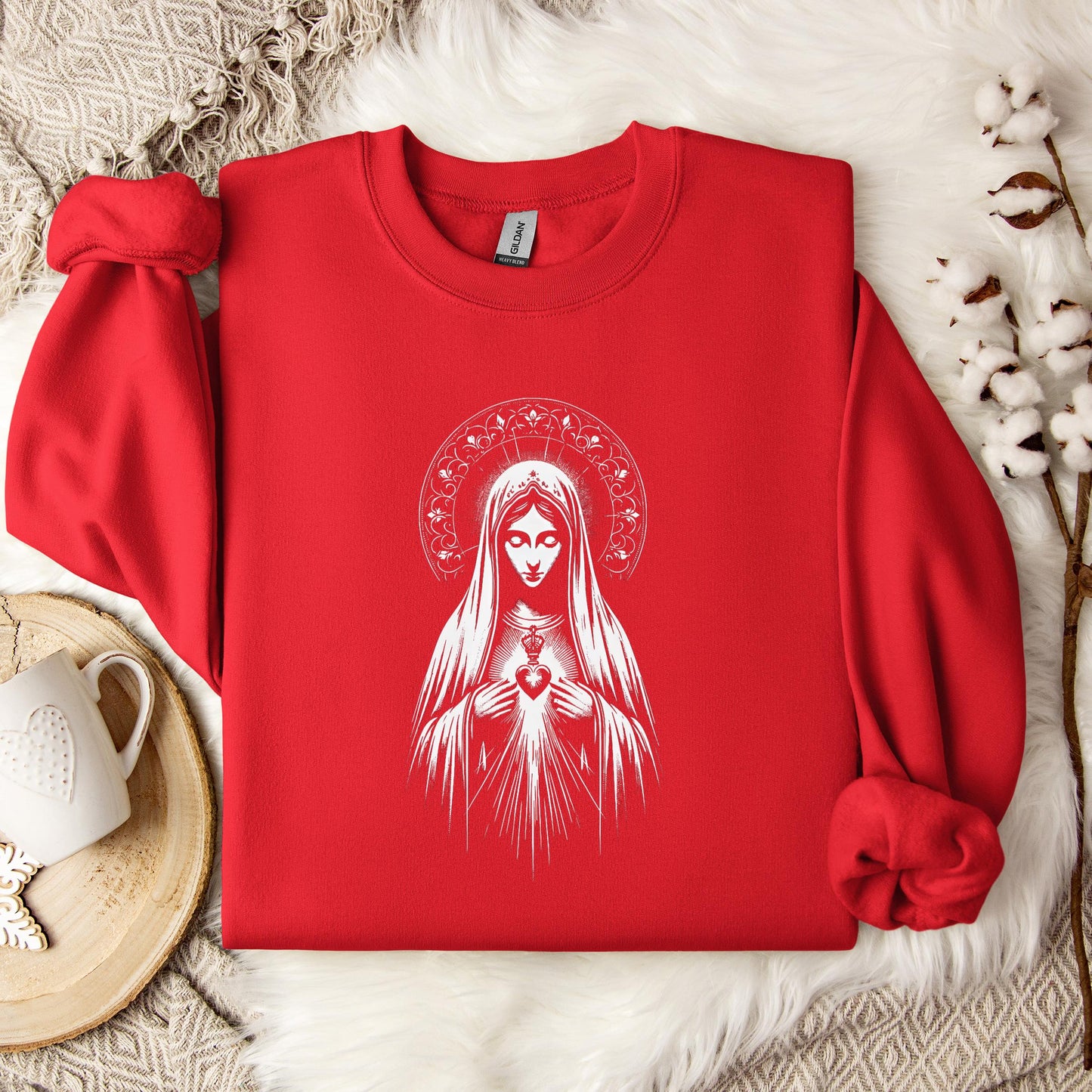 The Holy Virgin Mary 80 Sweatshirt
