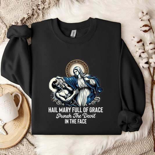 The Holy Virgin Mary 81 Sweatshirt