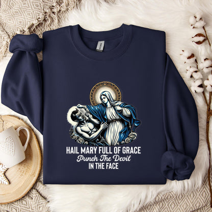 The Holy Virgin Mary 81 Sweatshirt
