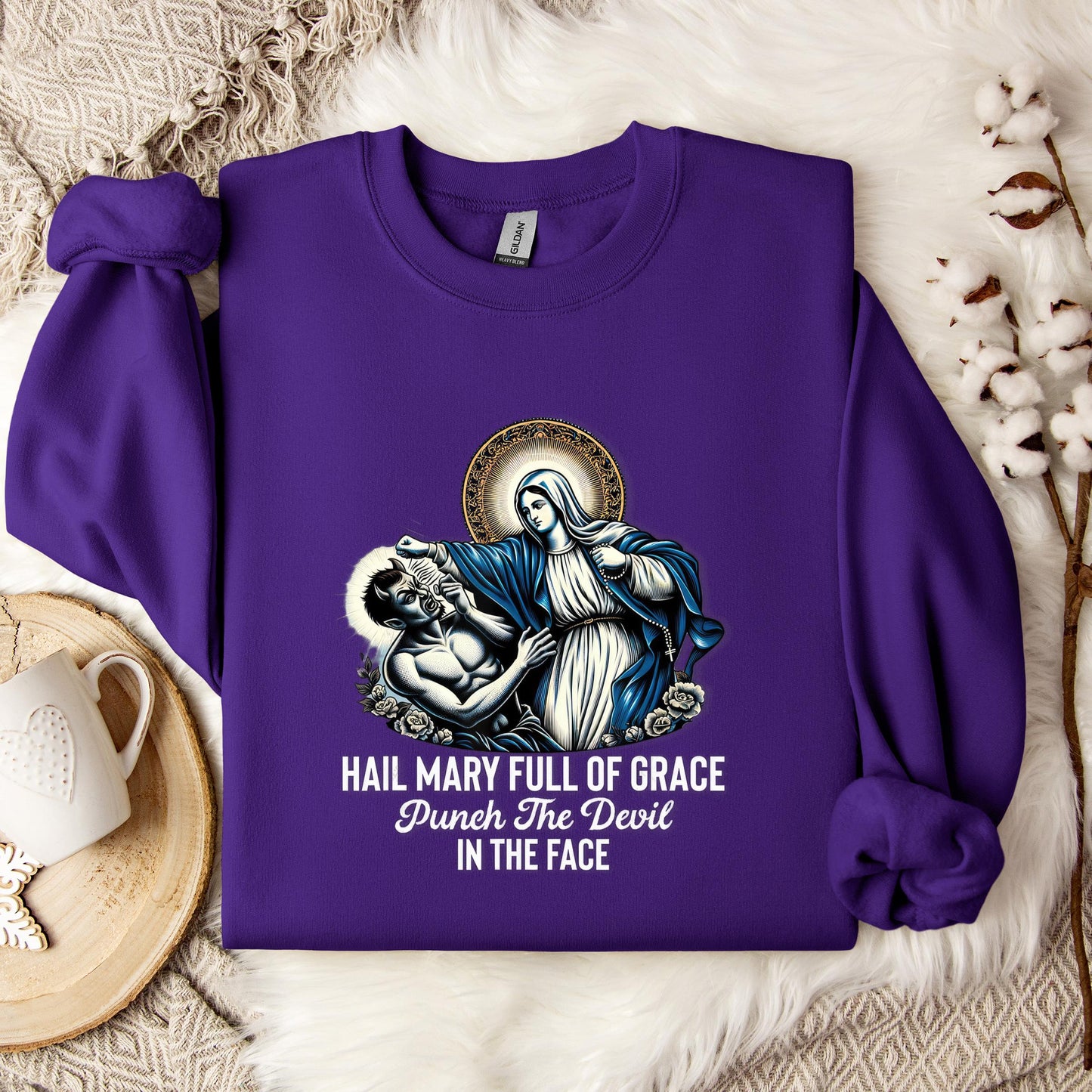The Holy Virgin Mary 81 Sweatshirt