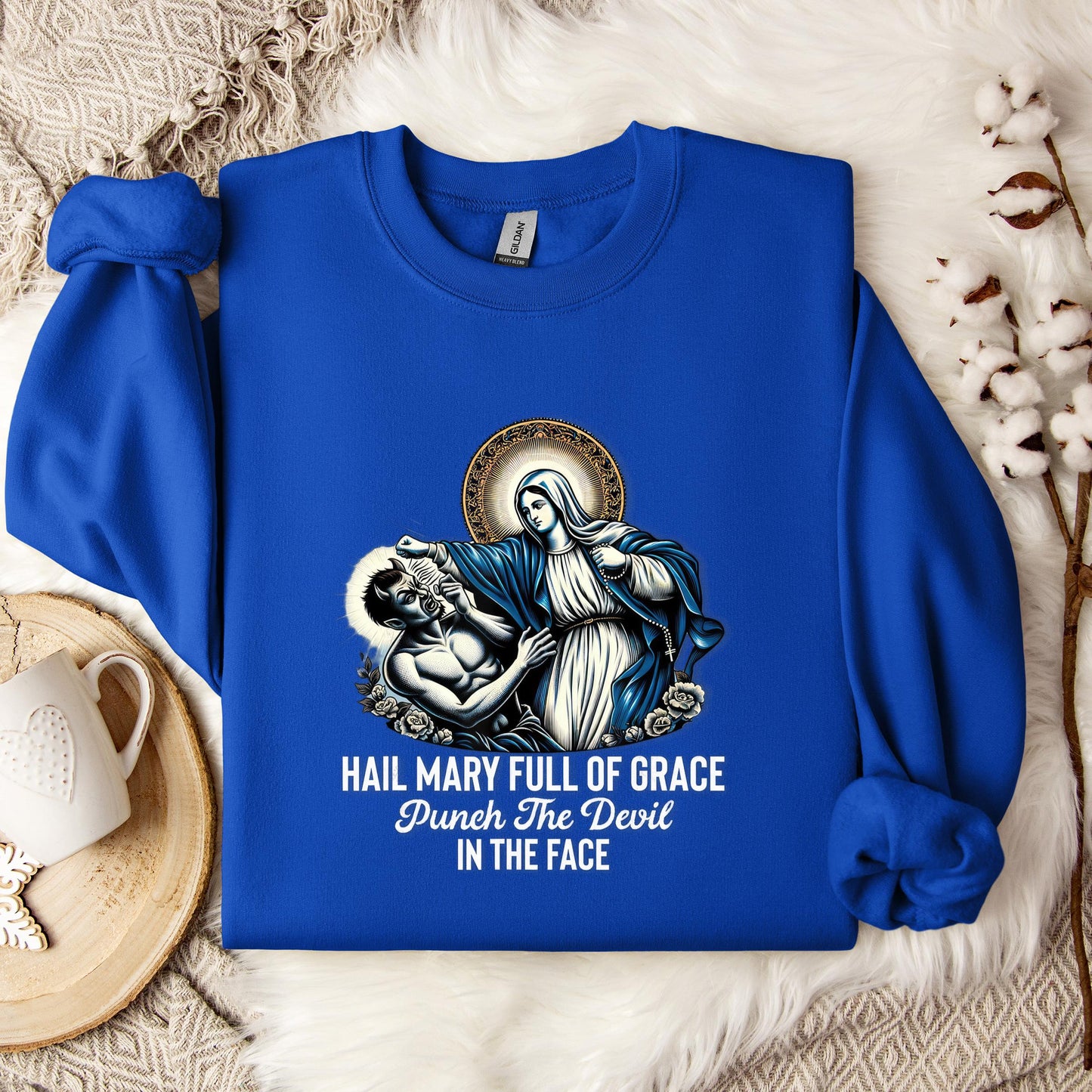 The Holy Virgin Mary 81 Sweatshirt
