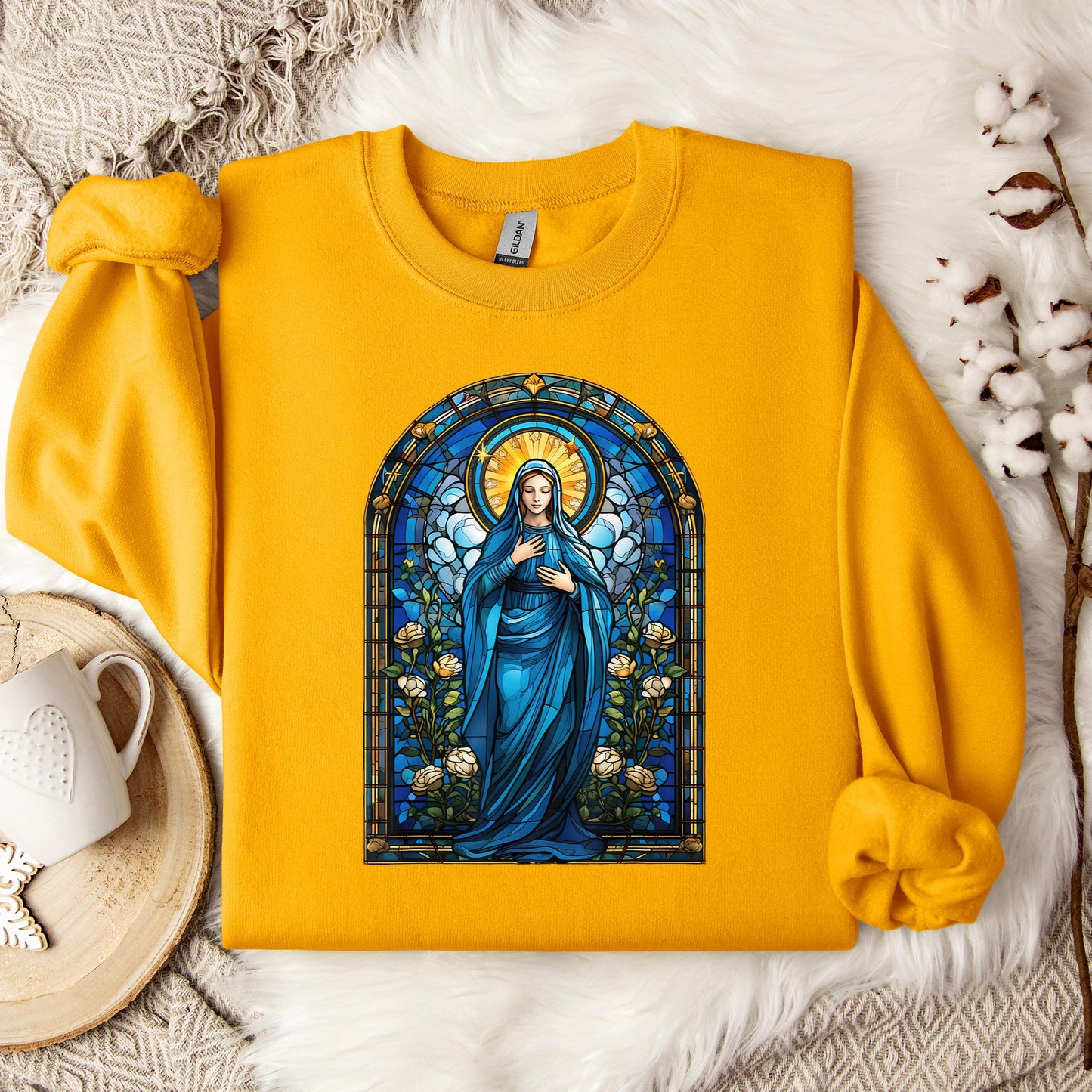 The Holy Virgin Mary 82 Sweatshirt
