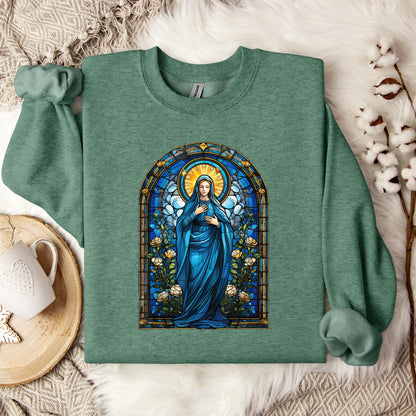 The Holy Virgin Mary 82 Sweatshirt