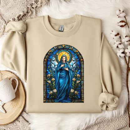 The Holy Virgin Mary 82 Sweatshirt