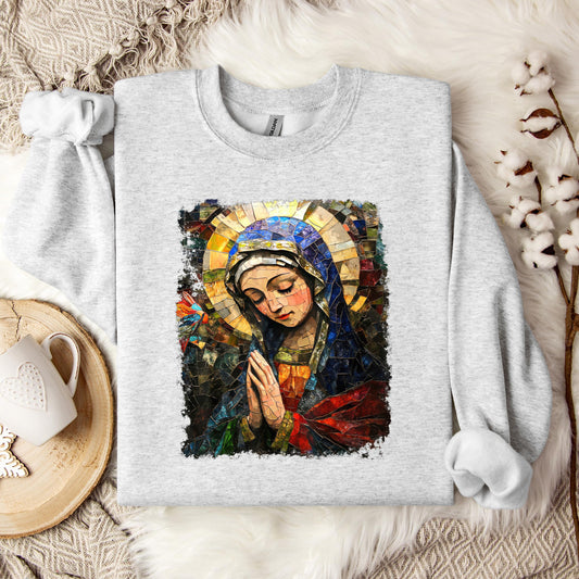 The Holy Virgin Mary 83 Sweatshirt