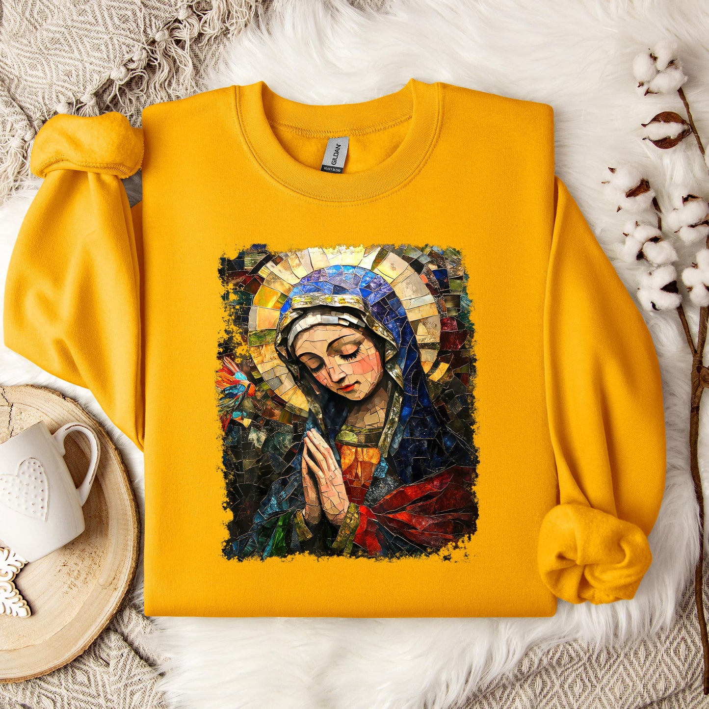 The Holy Virgin Mary 83 Sweatshirt