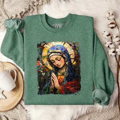 The Holy Virgin Mary 83 Sweatshirt
