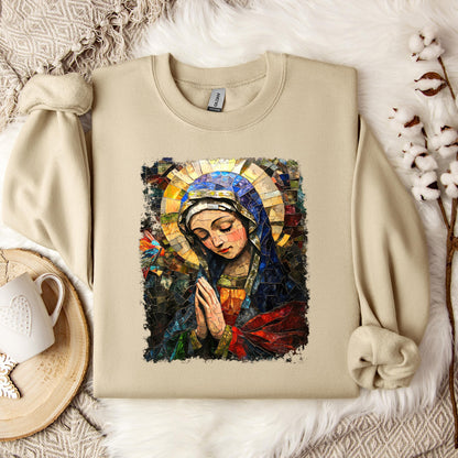 The Holy Virgin Mary 83 Sweatshirt