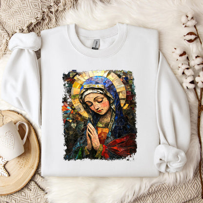 The Holy Virgin Mary 83 Sweatshirt