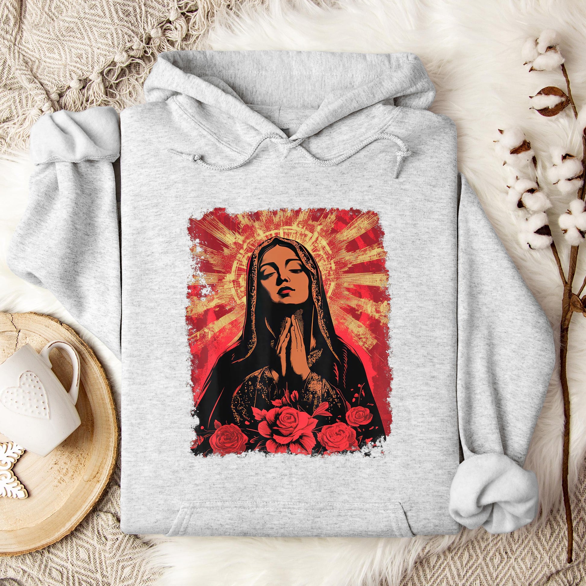 The Holy Virgin Mary 84 Hoodie
