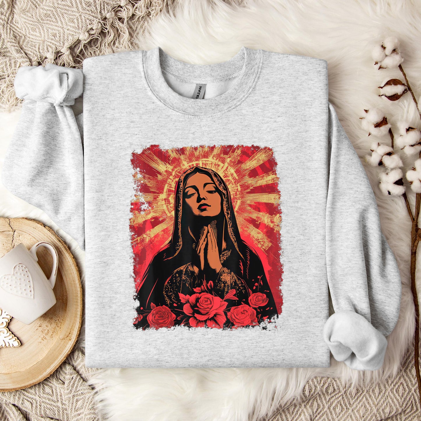 The Holy Virgin Mary 84 Sweatshirt